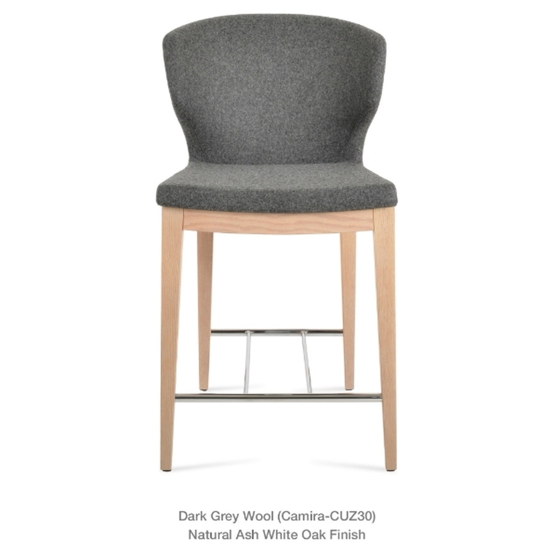 Amed +(PLUS) Wood Stool | SohoConcept tight square image