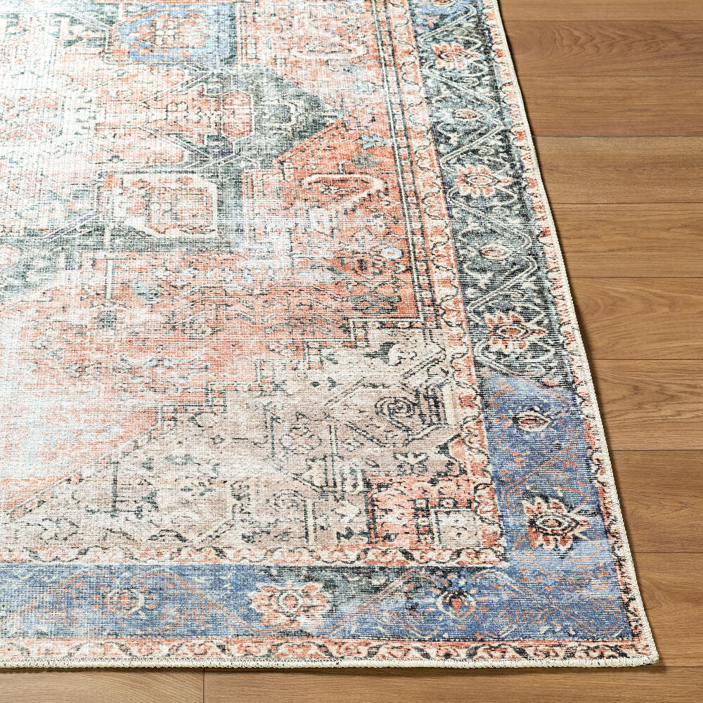 Amelie Beige/Tan Machine Woven Rug - front