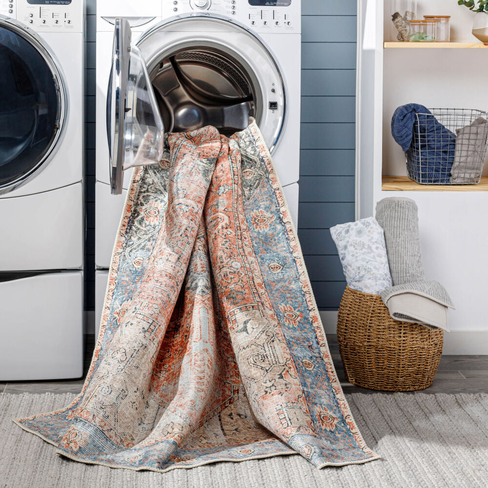 Amelie Beige/Tan Machine Woven Rug - standard