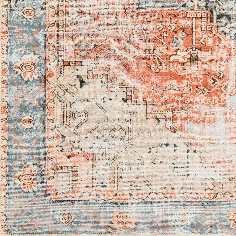Amelie Beige/Tan Machine Woven Rug - swatch
