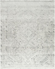 Amelie Charcoal/Taupe Machine Woven Rug - 2' x 2'11"