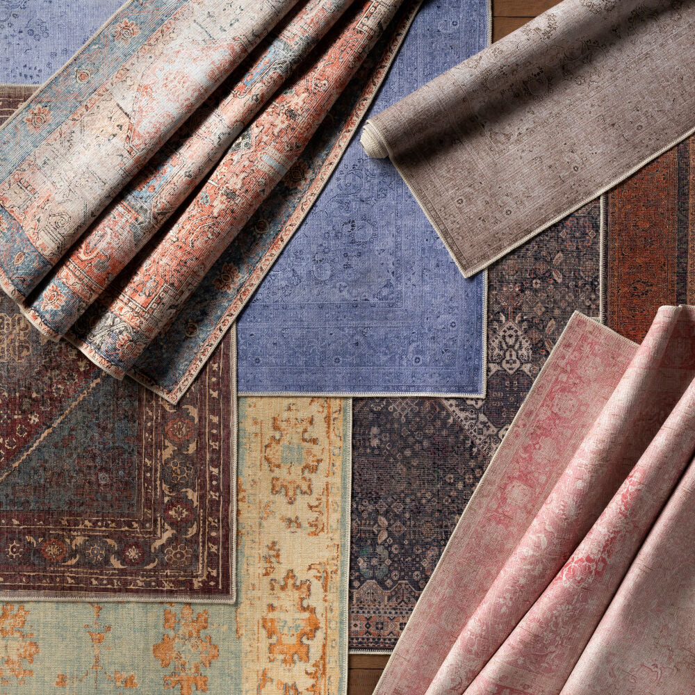 Amelie Beige/Tan Machine Woven Rug - styleshot