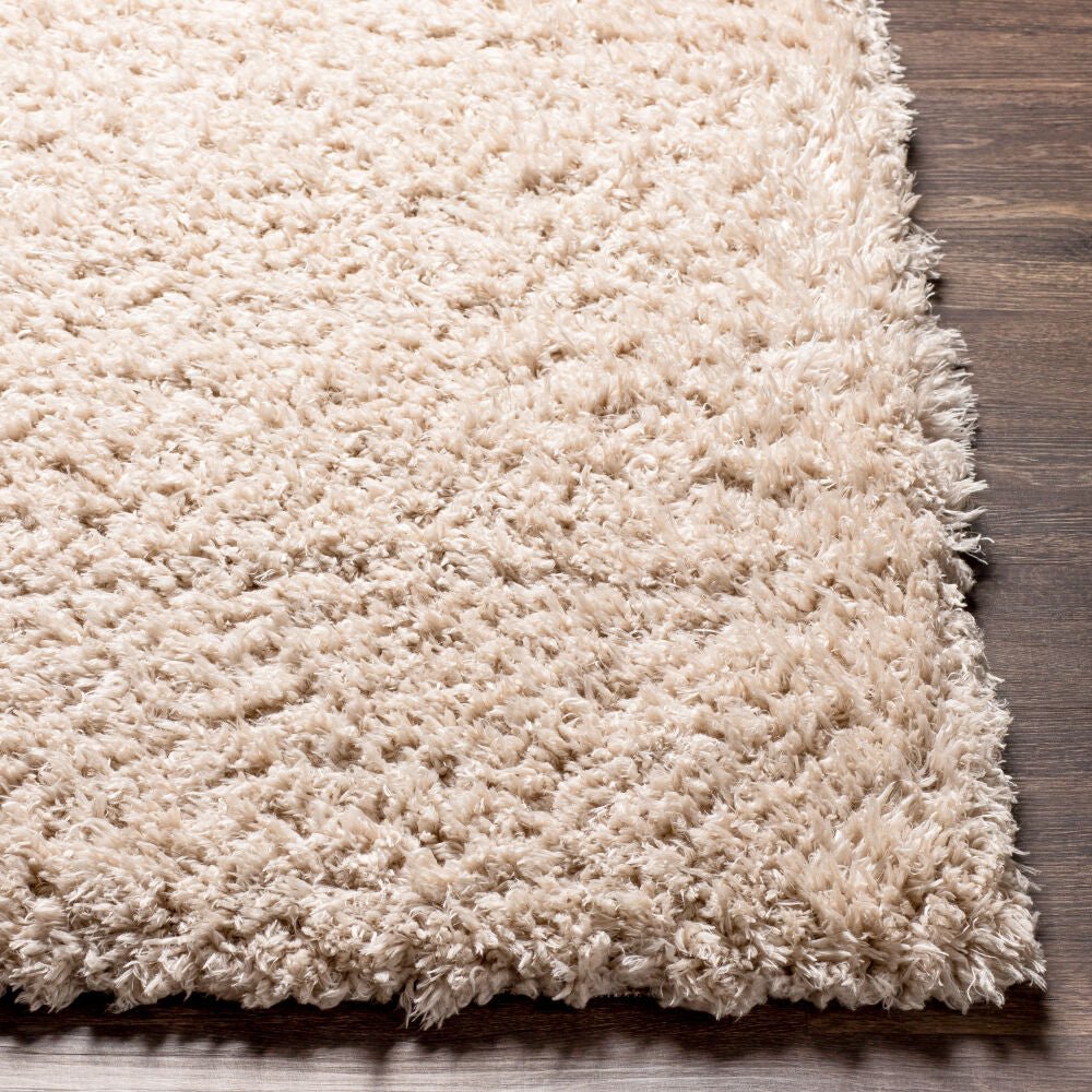 Angora Oatmeal Machine Woven Rug - front