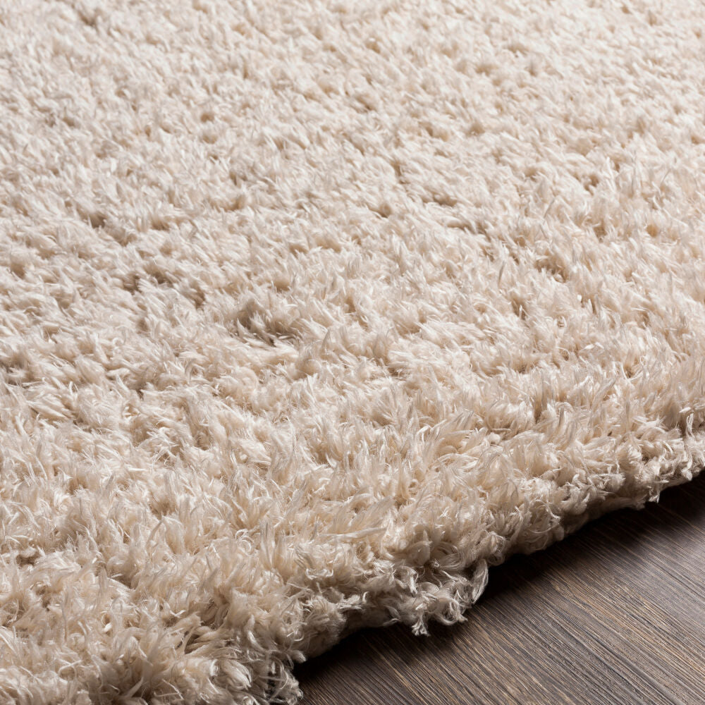 Angora Oatmeal Machine Woven Rug - texture