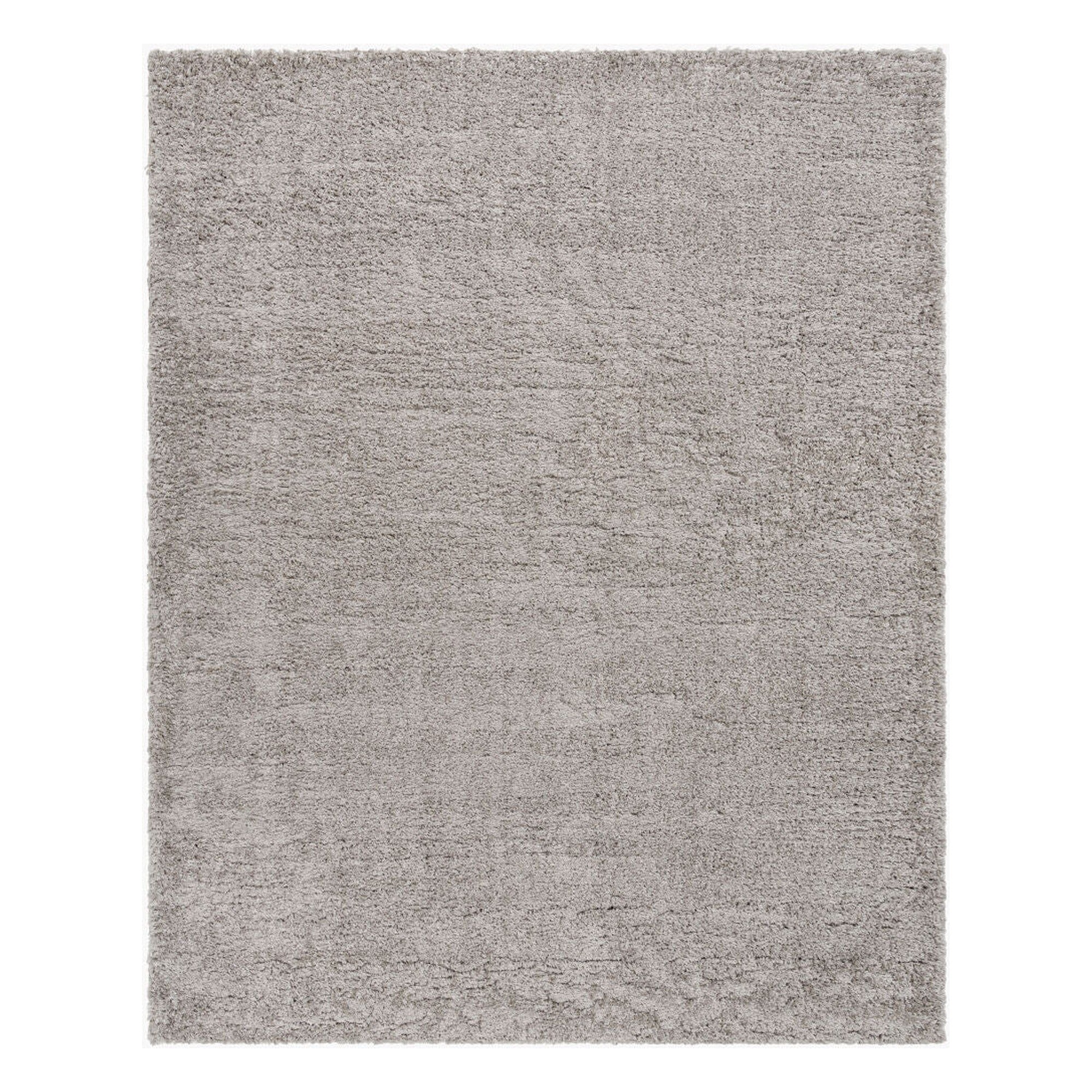Angora Medium Gray Machine Woven Rug - 2'2" x 3'9"