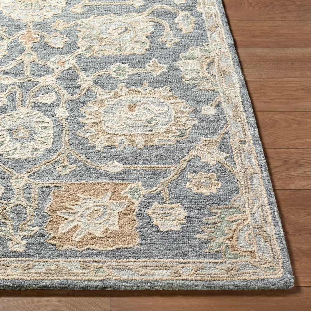 Arnold Blush/White Handmade Rug AOD-2302 - front