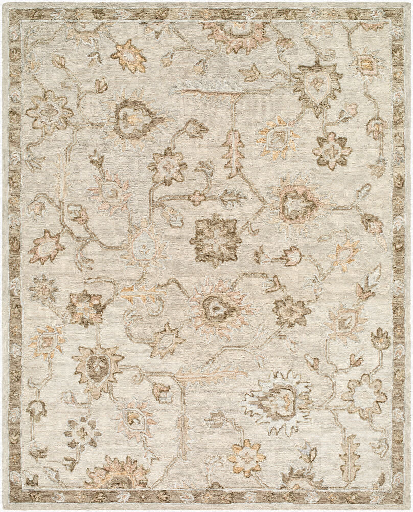 Arnold Blush/White Handmade Rug AOD-2305 - 2' x 3'