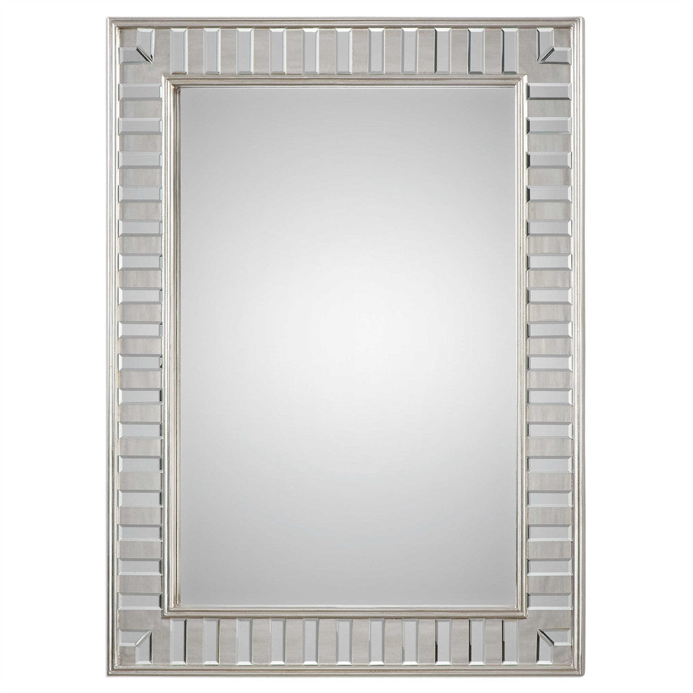 Uttermost Lanester Silver Leaf Mirror