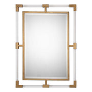 Uttermost Balkan Modern Gold Wall Mirror