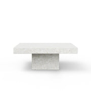 Mixx - Una Square Coffee Table - Ivory Terrazzo