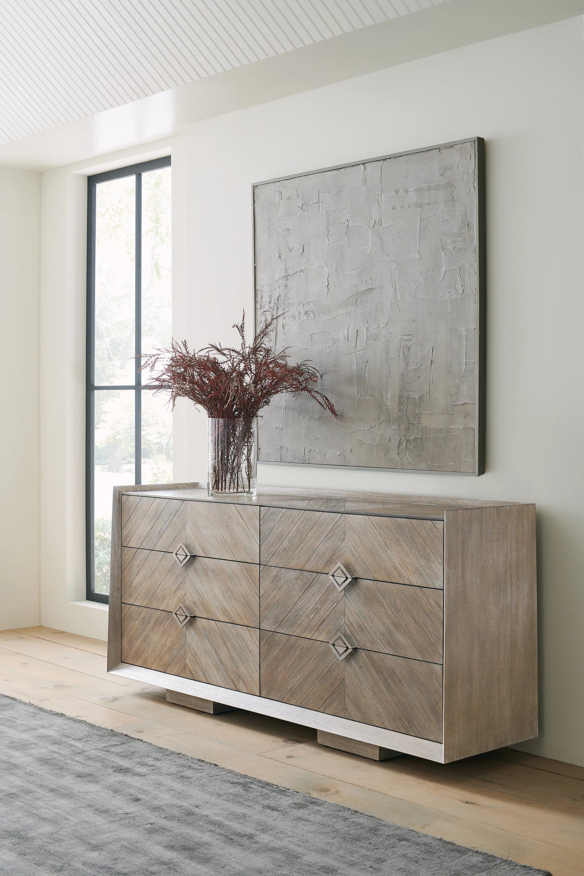 Naturally Ash Driftwood Dresser 74" by Caracole - view 4
