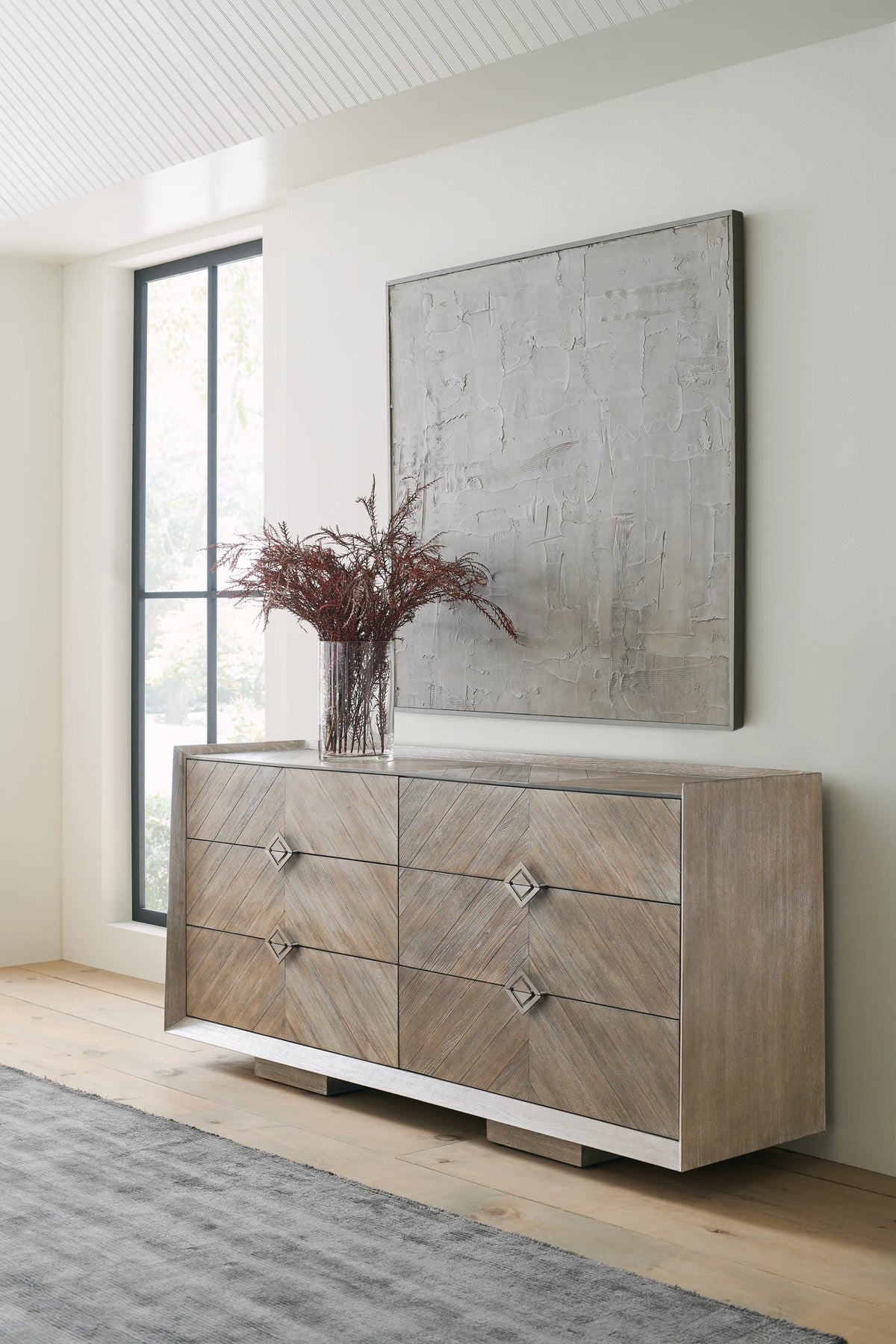 Naturally Ash Driftwood Dresser 74" by Caracole - view 4