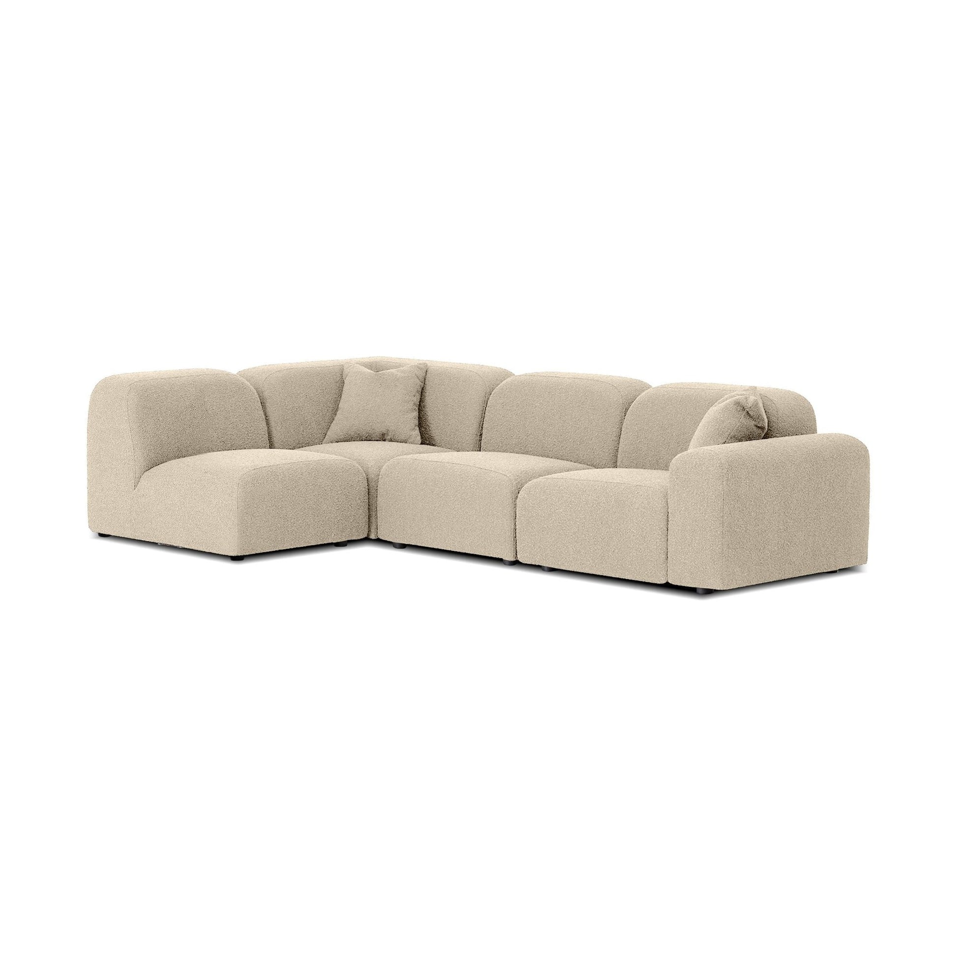 Arcos Sectional 4-Piece (Chair RAF+ 2x Armless+ Corner) by Mobital - image 1