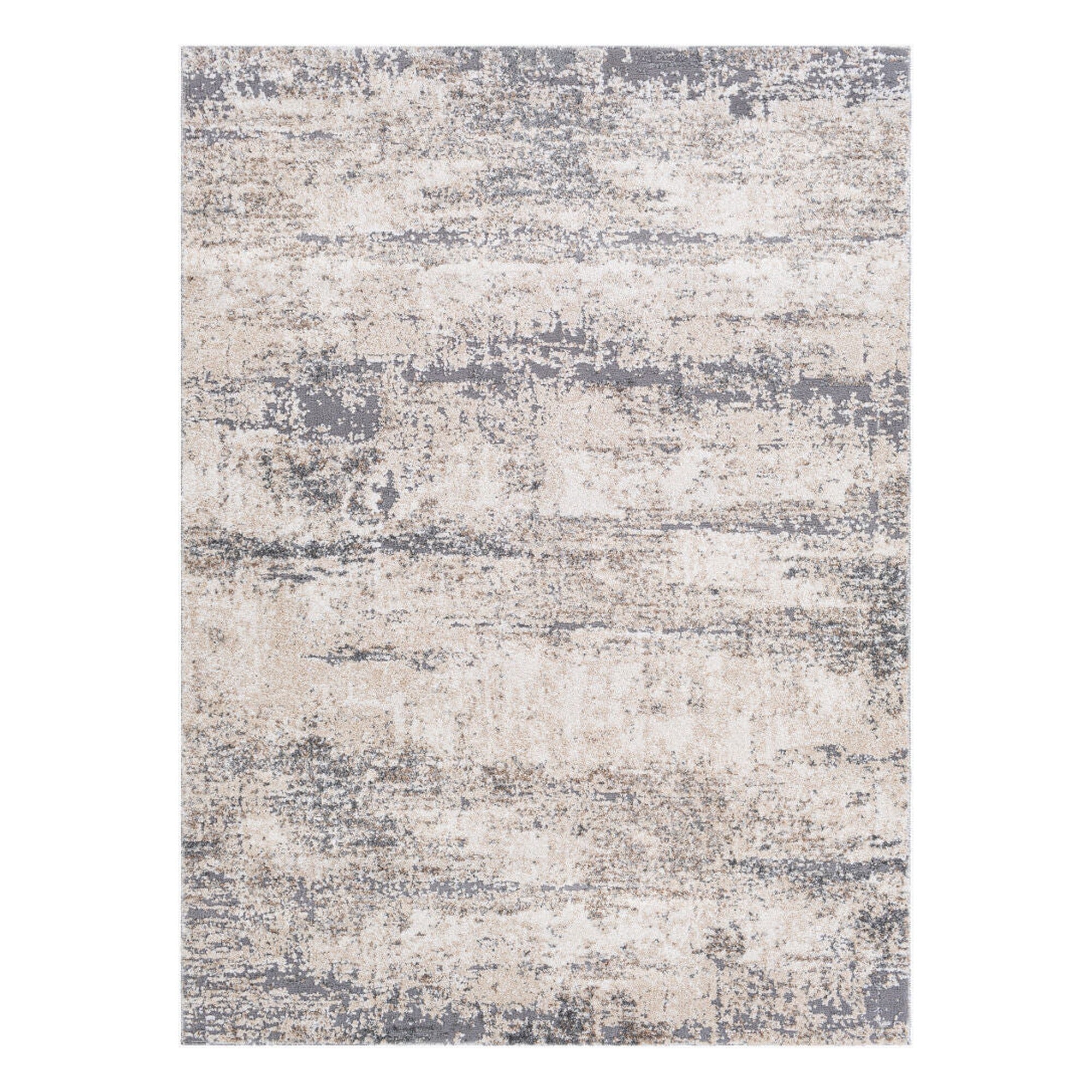 Andorra Beige/Off-White Machine Woven Rug ARD-2300 - 2' x 2'11"