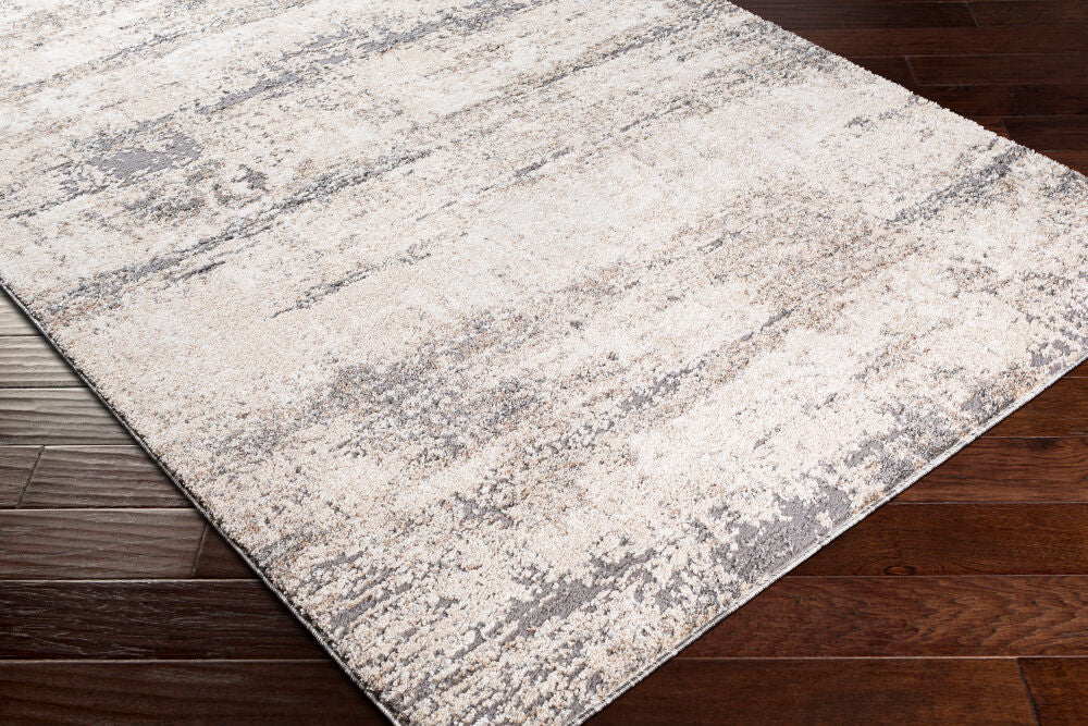 Andorra Beige/Off-White Machine Woven Rug ARD-2300 - corner