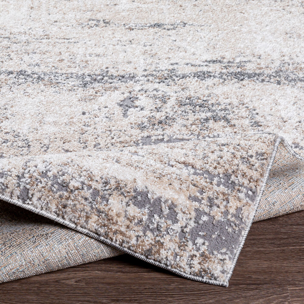 Andorra Beige/Off-White Machine Woven Rug ARD-2300 - fold
