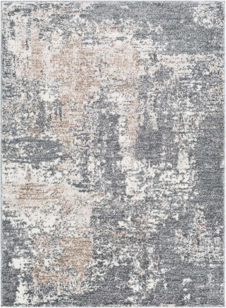 Andorra Beige/Off-White Machine Woven Rug ARD-2302 - 2' x 2'11"