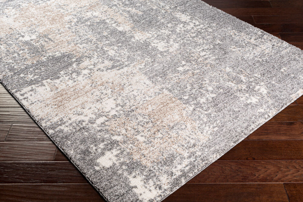 Andorra Beige/Off-White Machine Woven Rug ARD-2302 - corner