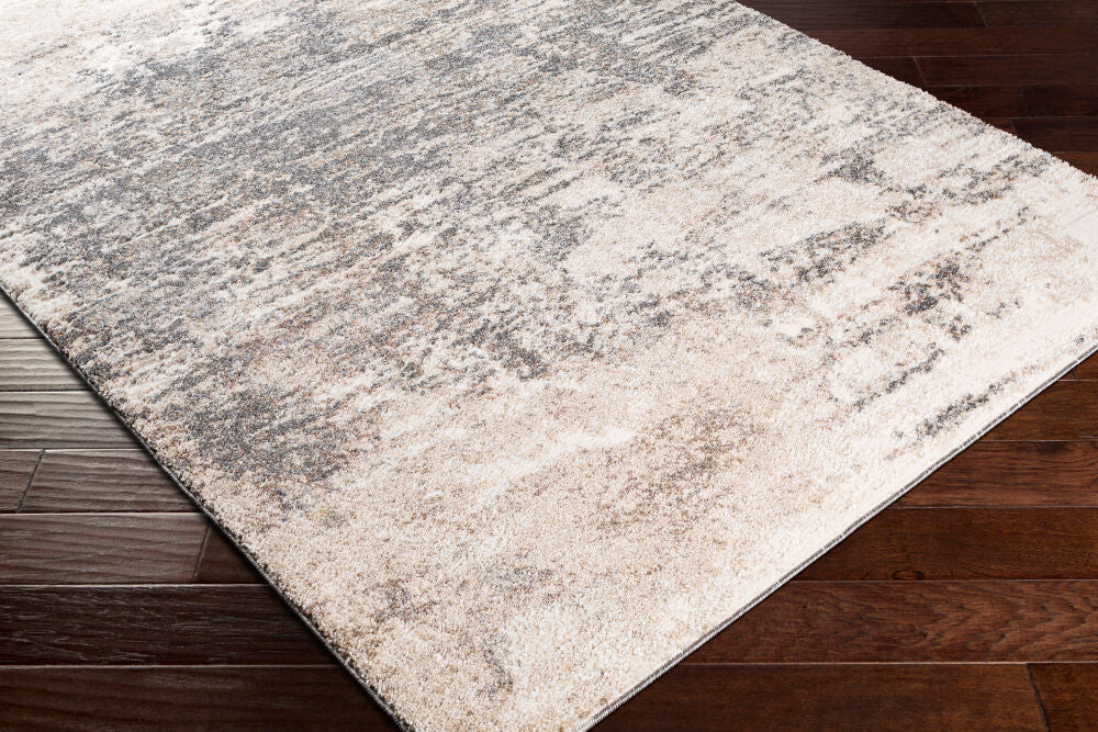 Andorra Beige/Off-White Machine Woven Rug ARD-2305 - corner