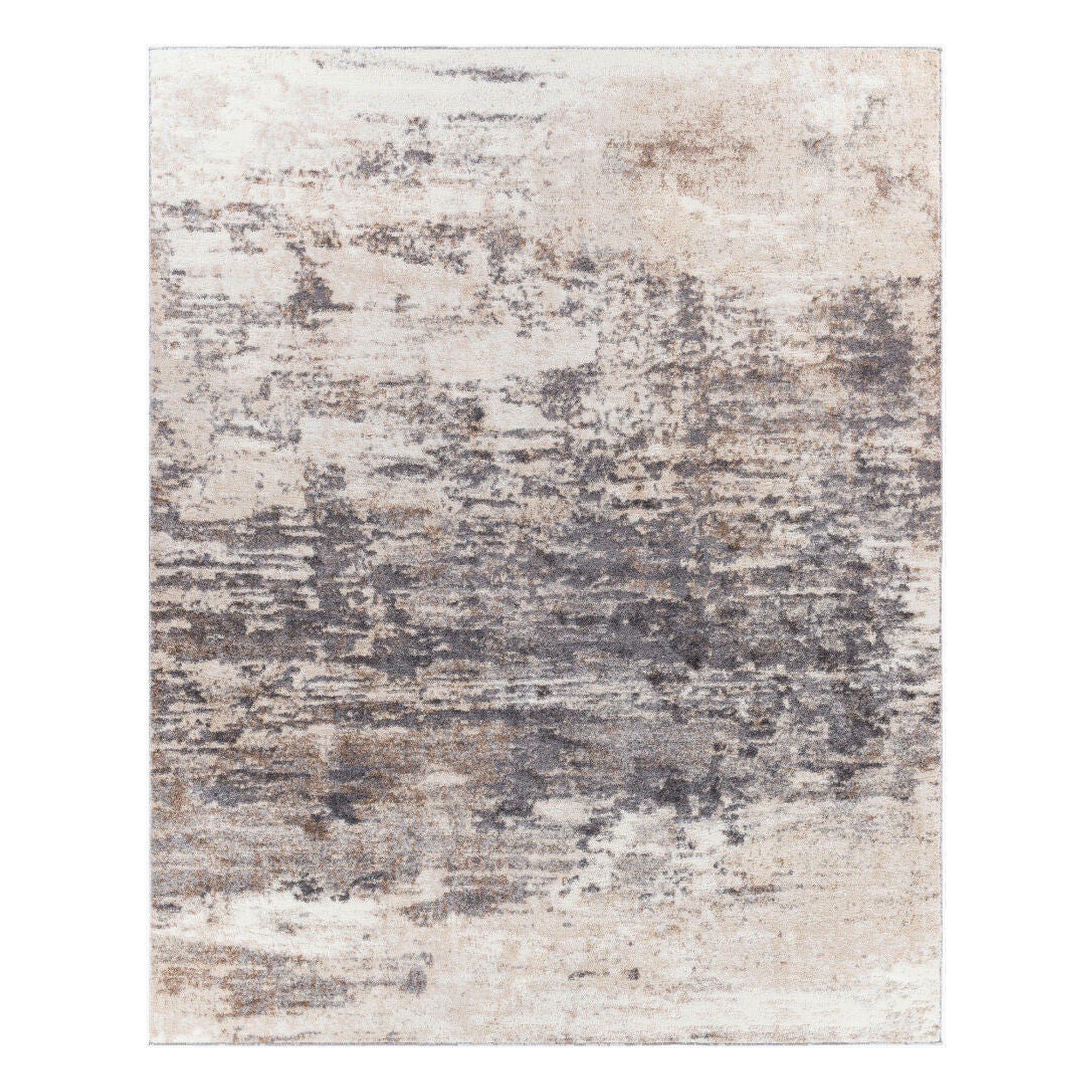 Andorra Beige/Off-White Machine Woven Rug ARD-2305 - 2' x 2'11"