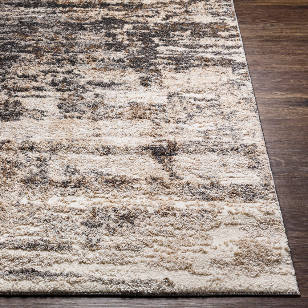 Andorra Beige/Off-White Machine Woven Rug ARD-2305 - front