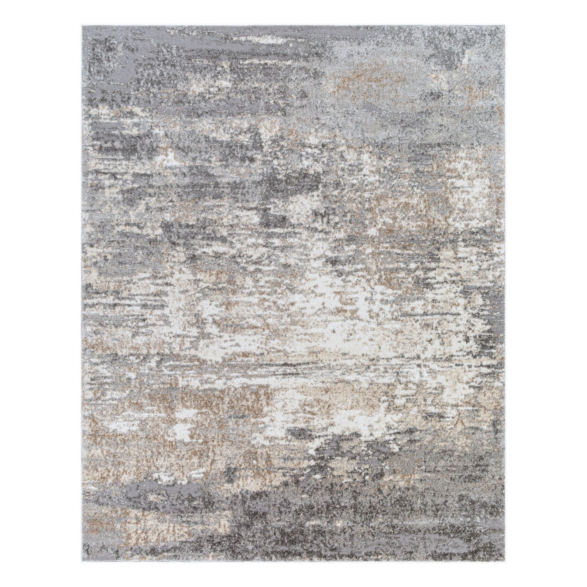 Andorra Beige/Off-White Machine Woven Rug ARD-2306 - 2' x 2'11"