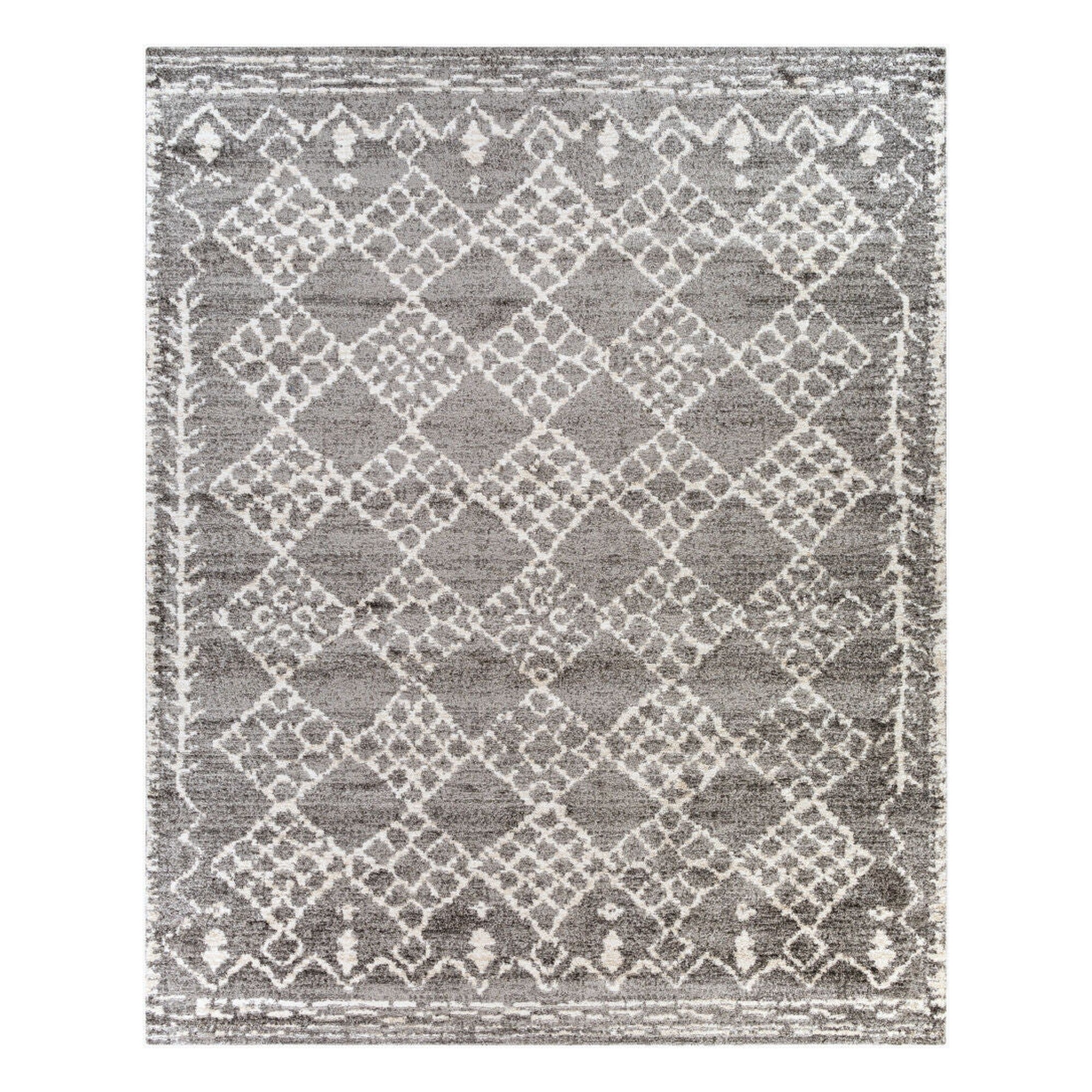Andorra Beige/Off-White Machine Woven Rug ARD-2308 - 2' x 2'11"