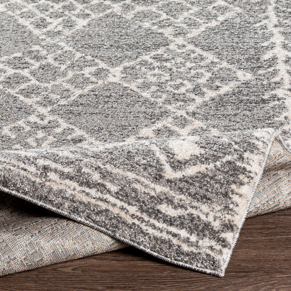 Andorra Beige/Off-White Machine Woven Rug ARD-2308 - fold