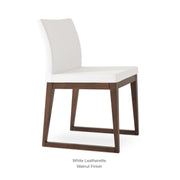 ARIA SLED WOOD CHAIR