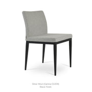 ARIA WOOD GRAIN METAL CHAIR