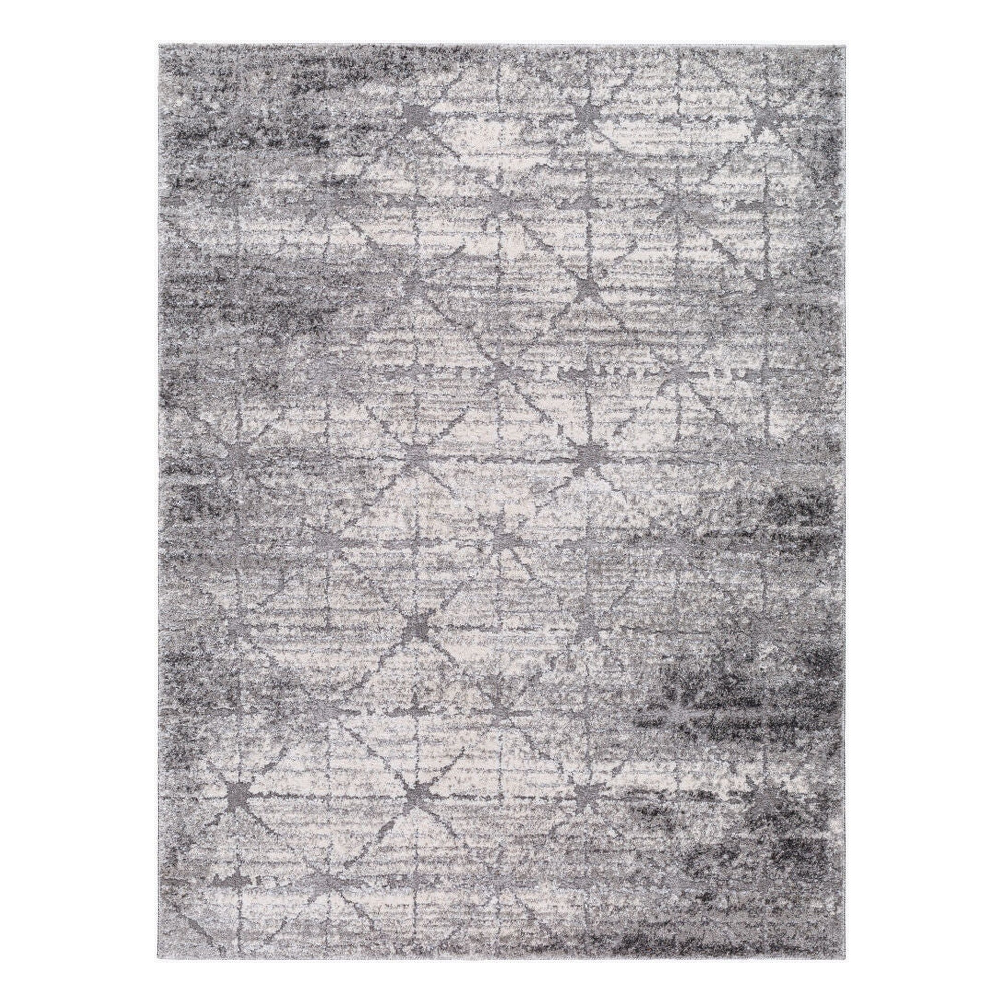 Andorra Plus Black/Light Gray Machine Woven Rug ARP-2307 - 2' x 2'11"