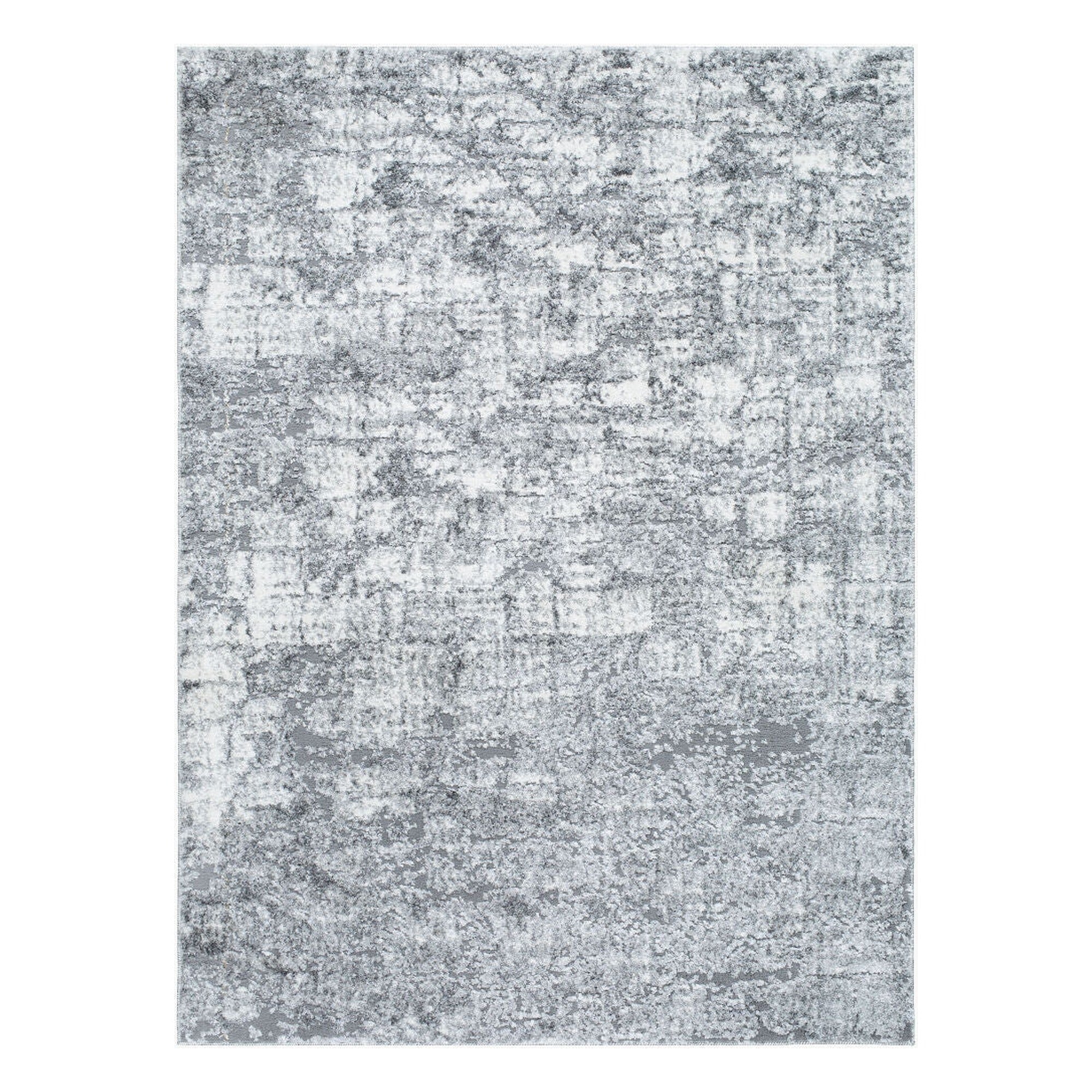 Andorra Plus Black/Light Gray Machine Woven Rug ARP-2308 - 2' x 2'11"