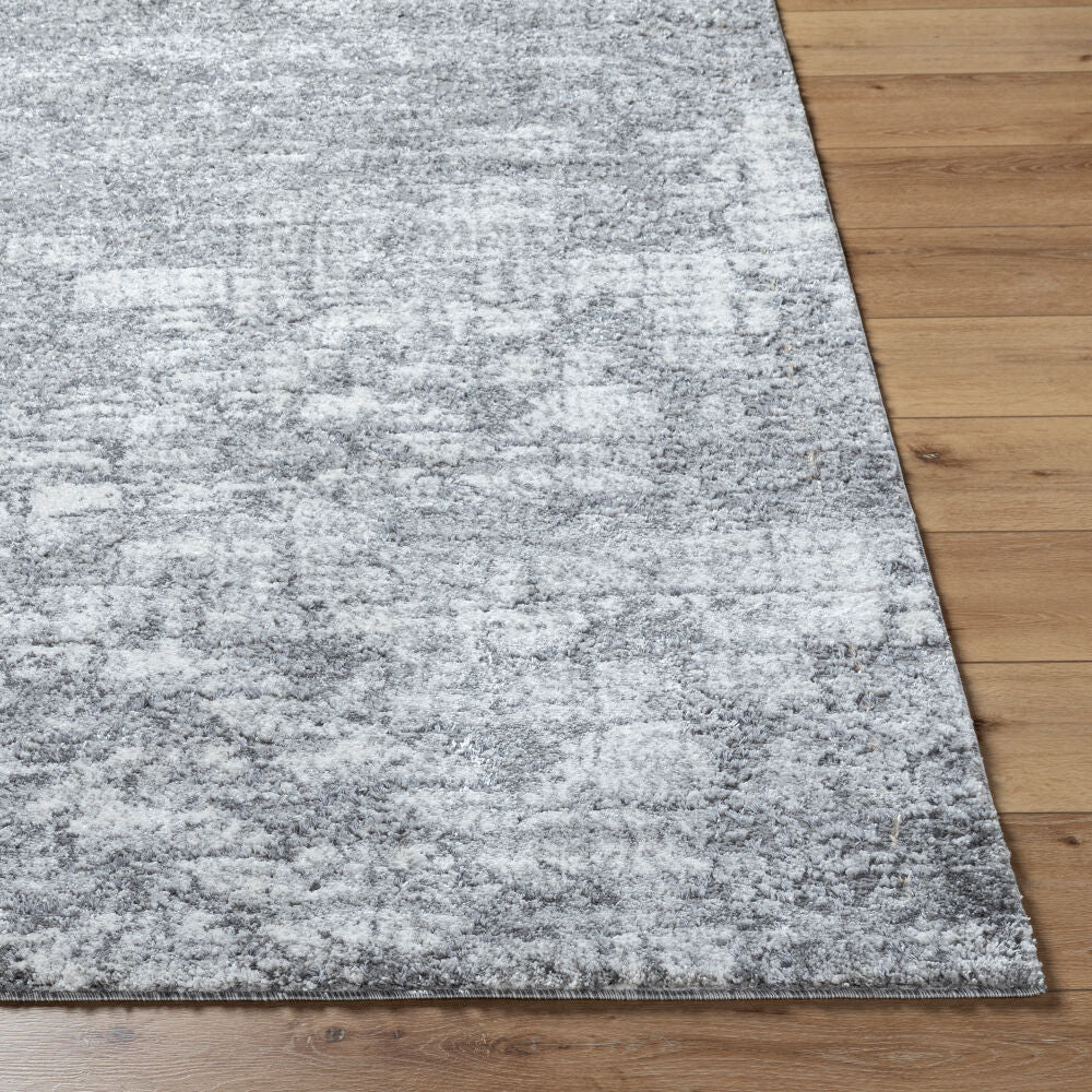Andorra Plus Black/Light Gray Machine Woven Rug ARP-2308 - front