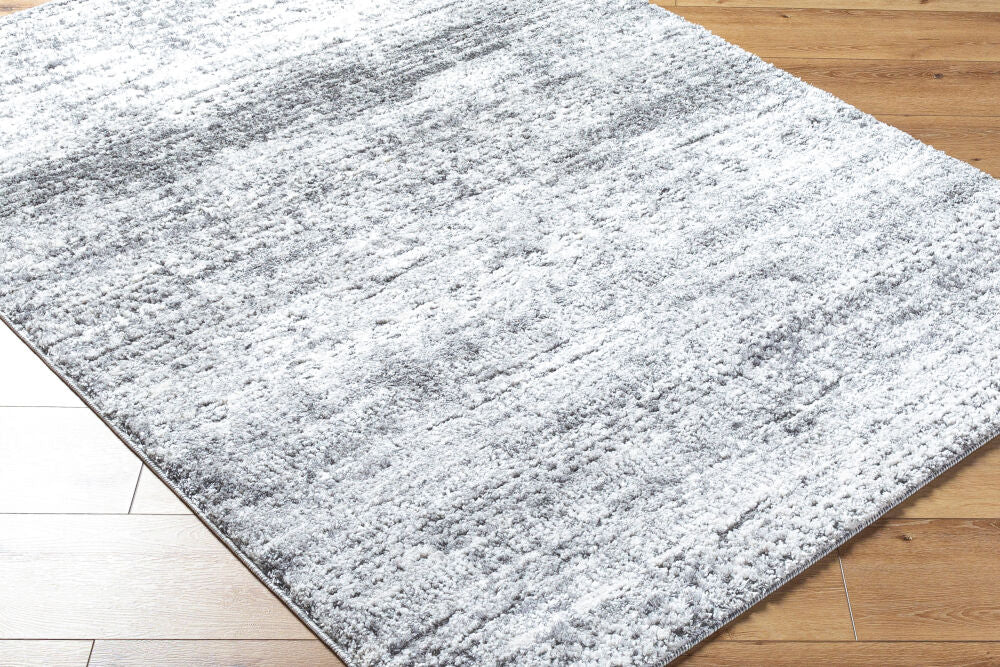 Andorra Plus Black/Light Gray Machine Woven Rug ARP-2311 - corner