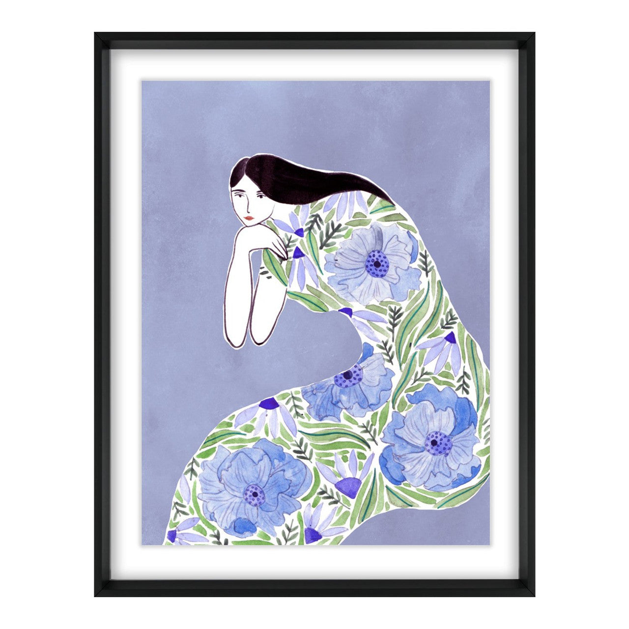 Lavender Woman I 15"