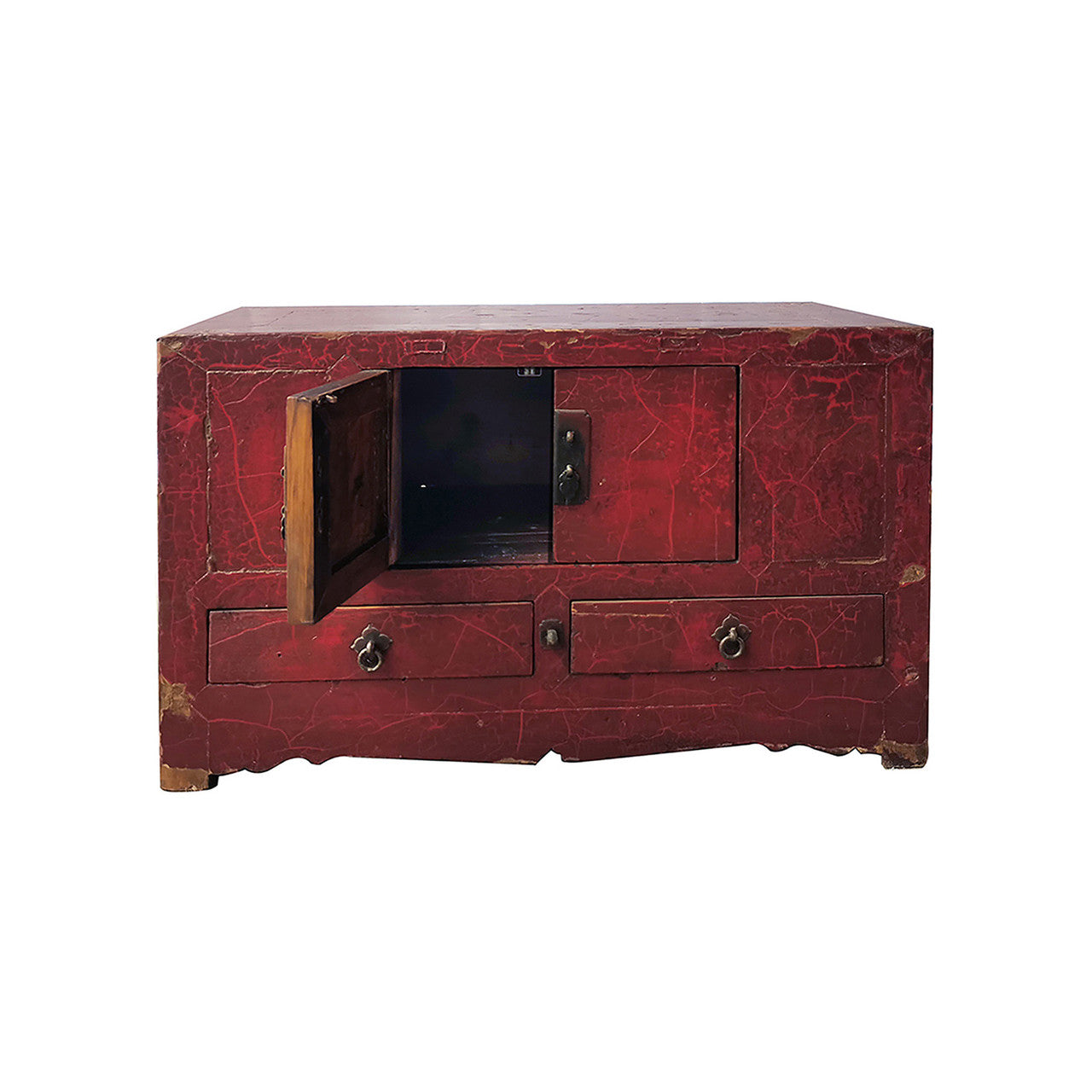 Antique Chinese Small Sideboard 35"