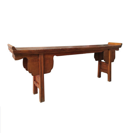 Antique Altar Table 101"