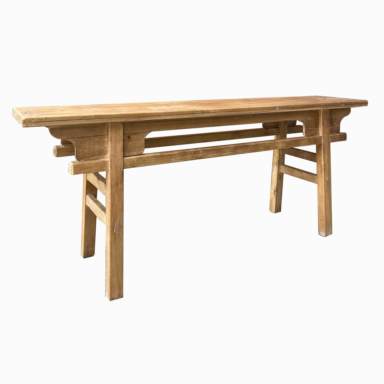 Antique Farmhouse Console Table 73"