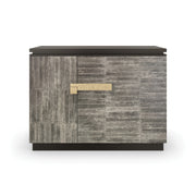 Nigiri Brushed Gold Chest 40" by Caracole