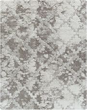 Alta Shag Gray/Off-White Machine Woven Rug ASG-2305 - 2' x 2'11"
