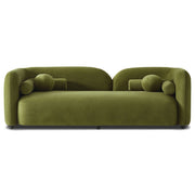 Donna Japandi Velvet Fabric Sofa