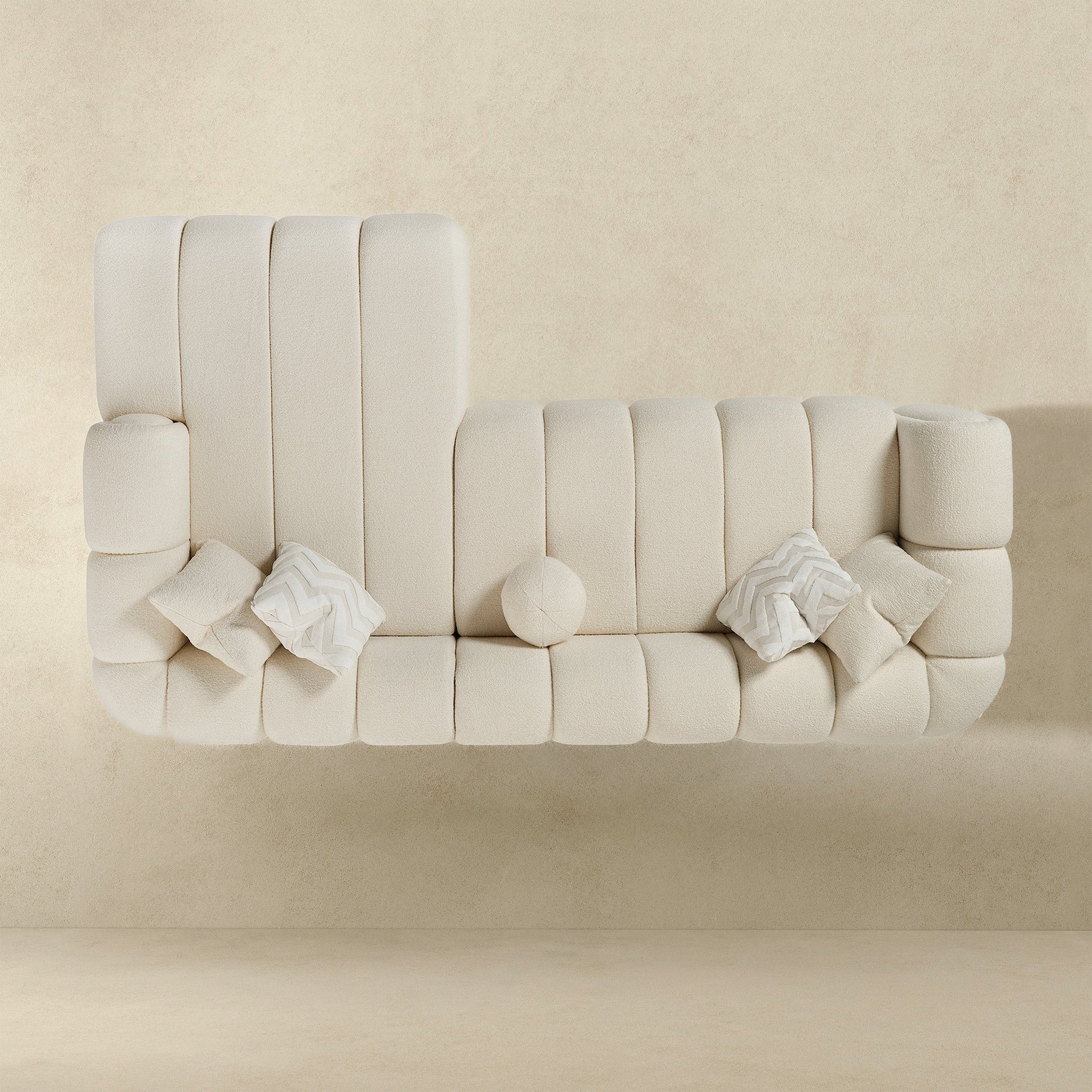 Beatrice Luxury Modern Tufted Boucle Sectional Sofa