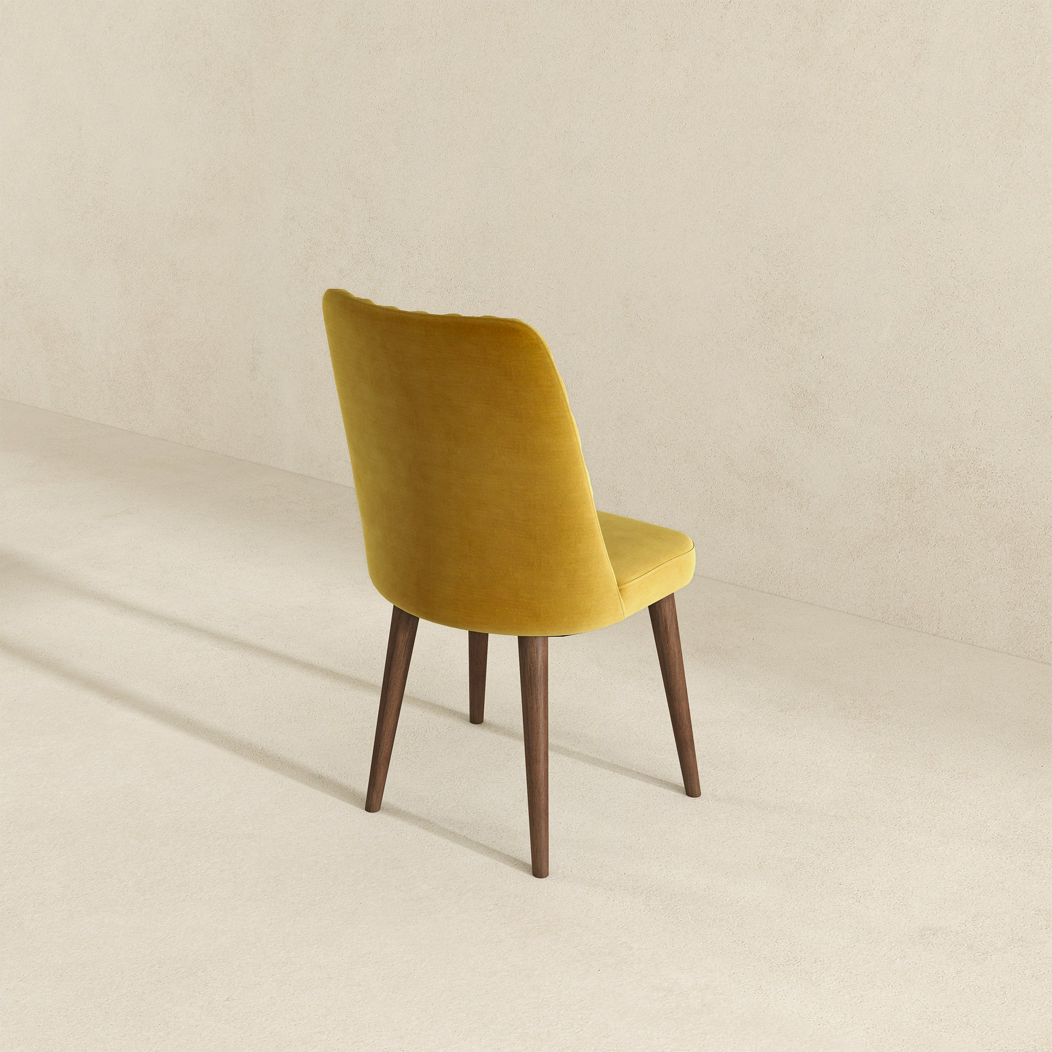 Katie Mid-Century Modern Velvet Side Chair
