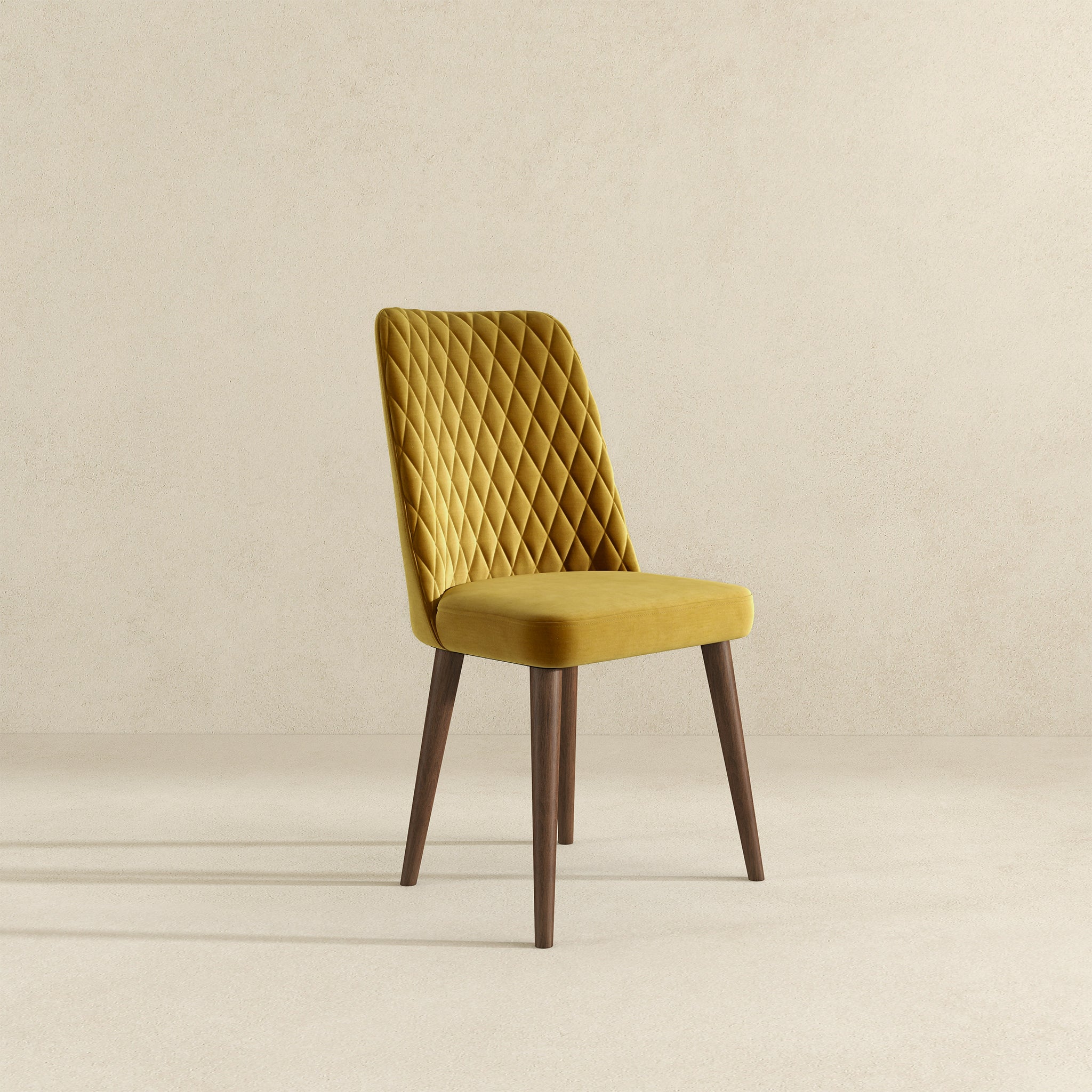 Katie Mid-Century Modern Velvet Side Chair