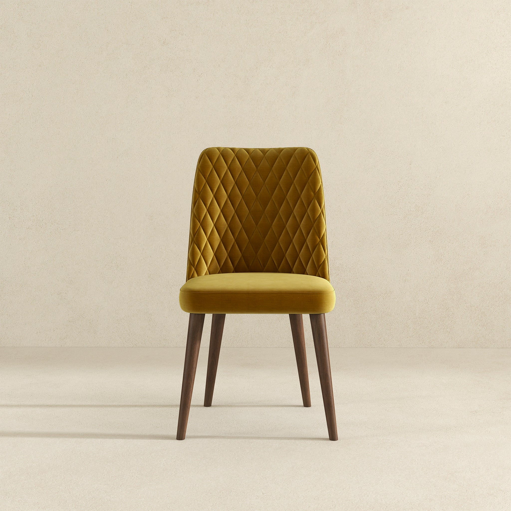 Katie Mid-Century Modern Velvet Side Chair