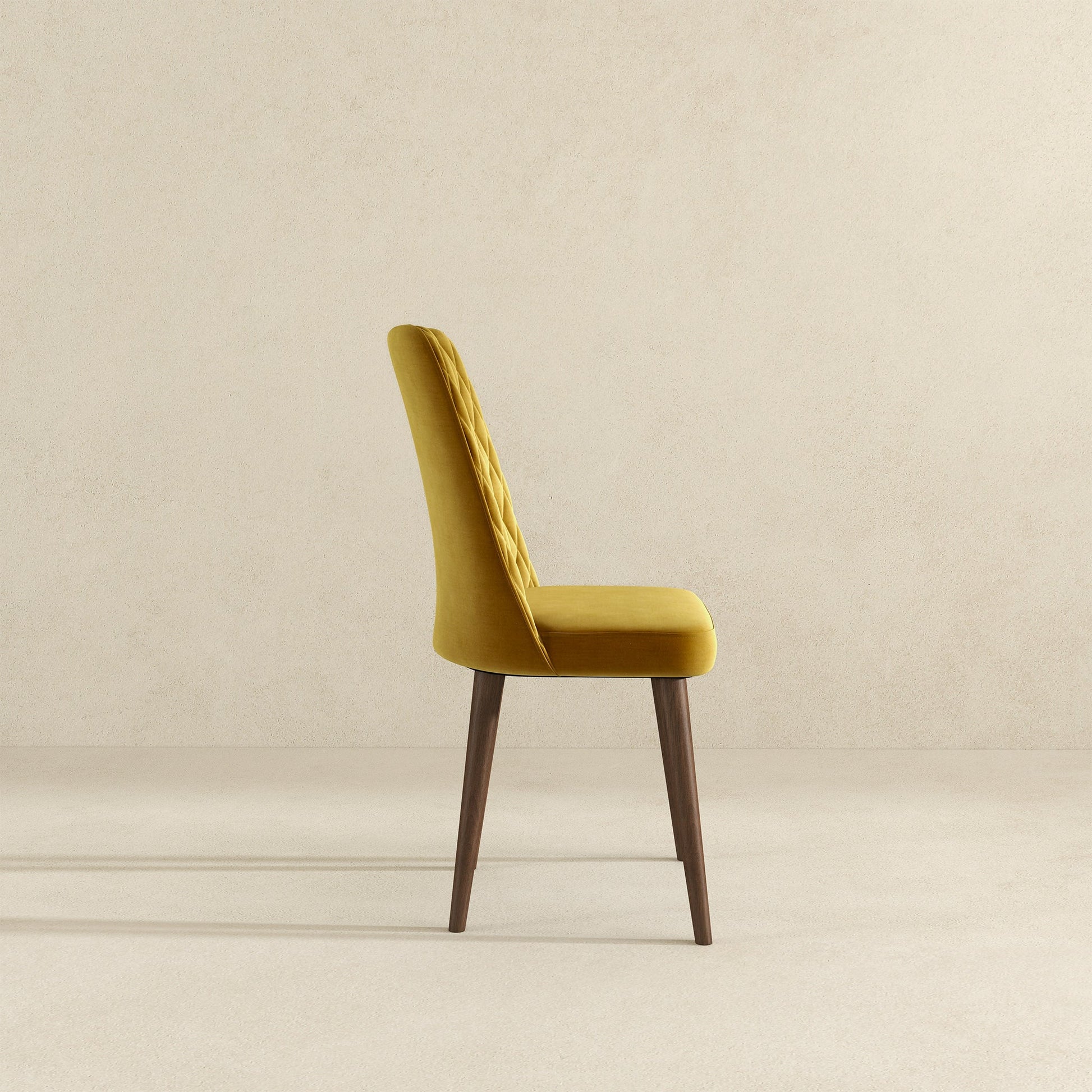 Katie Mid-Century Modern Velvet Side Chair