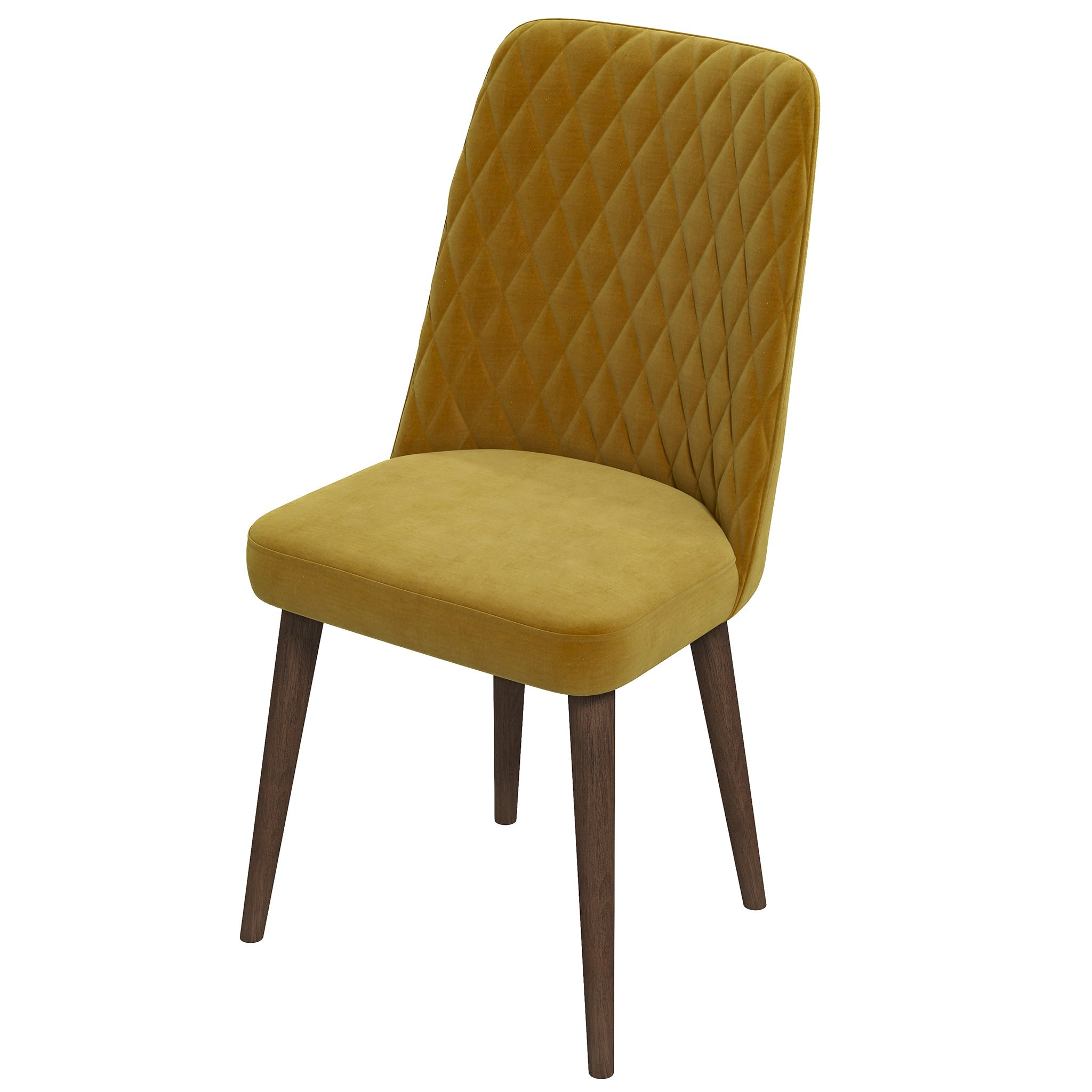 Katie Mid-Century Modern Velvet Side Chair