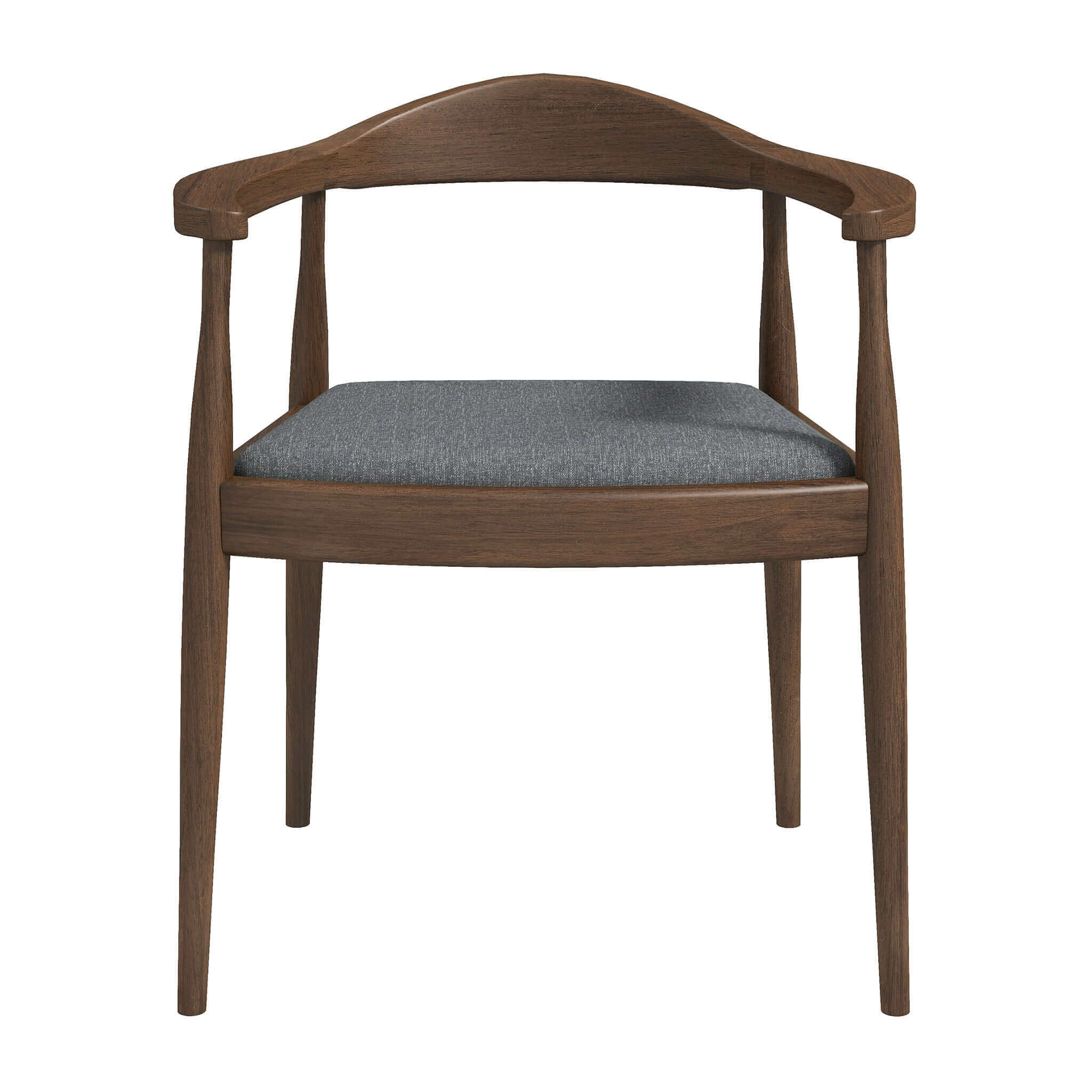Kelly Grey Fabric Modern Dining Chair