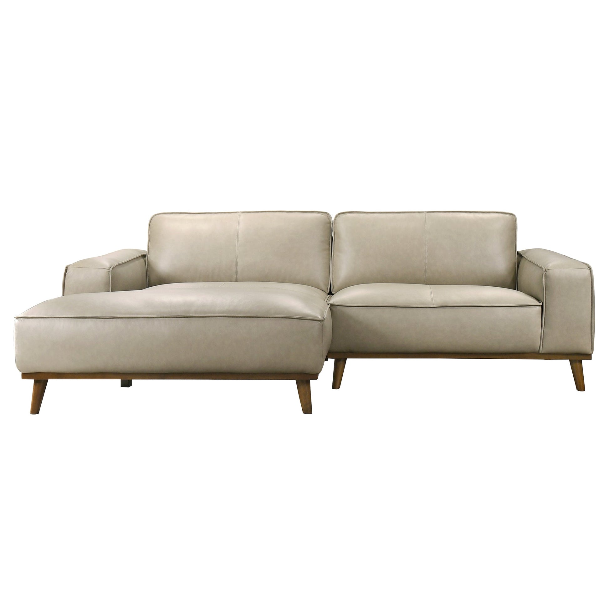 Kerrville Premium Leather Sectional with Chaise