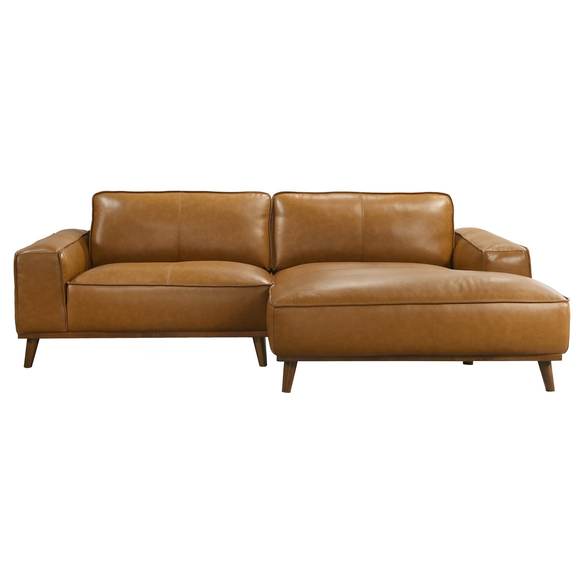 Kerrville Premium Leather Sectional with Chaise